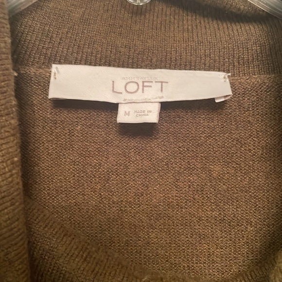 LOFT Cowl-neck Pullover Sweater Top Medium - Picture 2 of 10